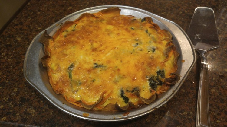 spinach quiche